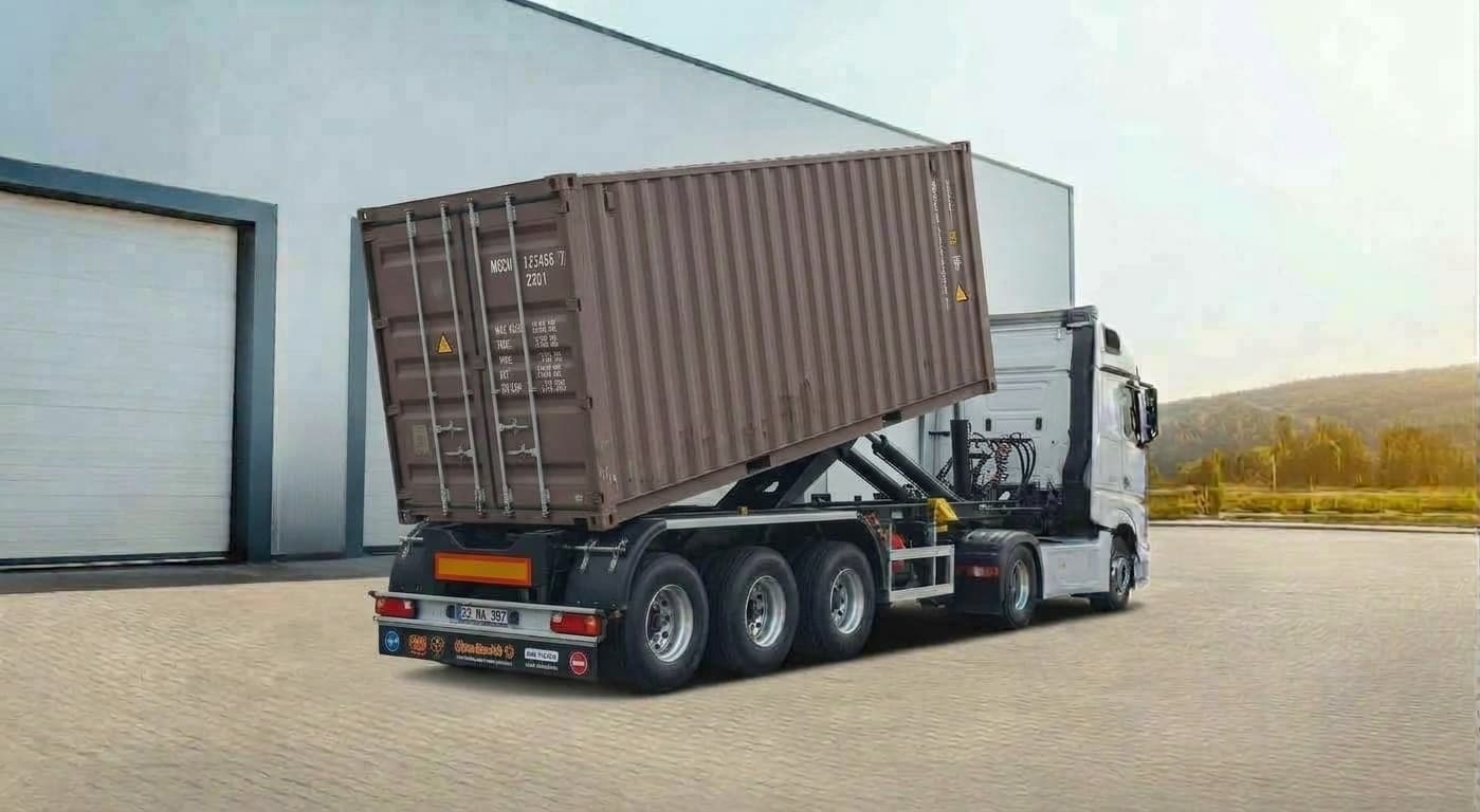 Damperli Konteyner Taşıyıcı